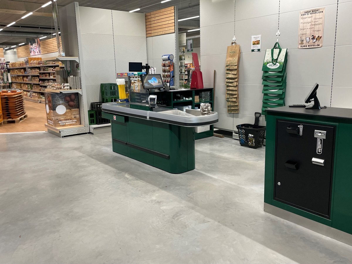 Antenor Shopmaster dans un supermarché