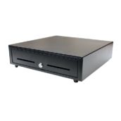 Automatic metal cash drawer with key