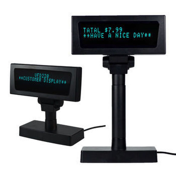 VFD Klantendisplay
