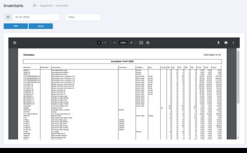Gestion des stocks