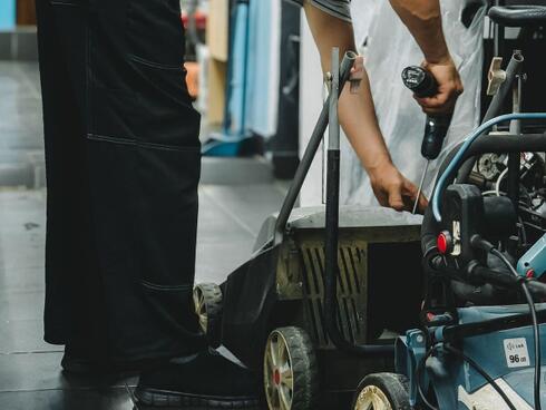 Kassasysteem voor tuinmachinezaken